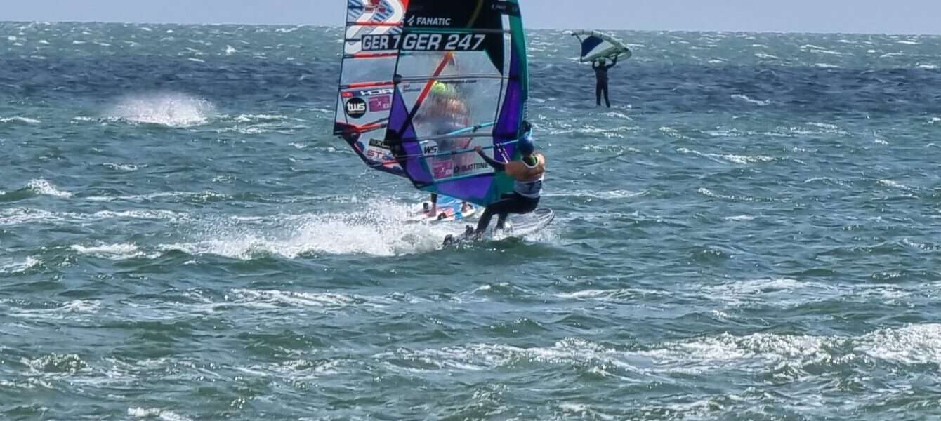 Surf-Festival Fehmarn Surfer am Südstrand